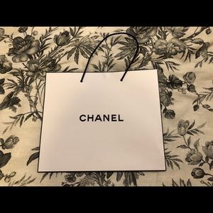 Shopping bag from Chanel store